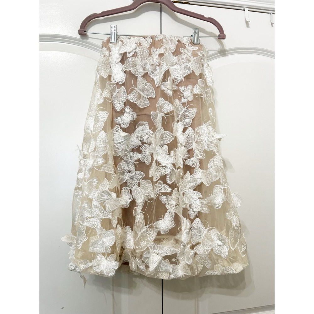 NWT Anthropologie Dress The Population Sachi Sleeveless Butterfly Mini Dress - Picture 5 of 11